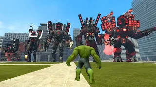 EVOLUTION OF NEW SPEAKERMAN VS HULK - SKIBIDI TOILET In Garry's Mod