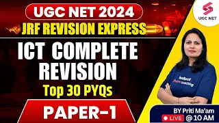 UGC NET Paper 1 Preparation | UGC NET Paper 1 ICT PYQ | UGC NET 2024 Preparation | Priti Mam