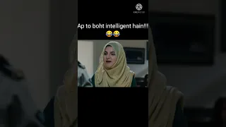 "Ap to boht intelligent hain!!😂😂//Sinf e ahan funny scene 🤣🤣