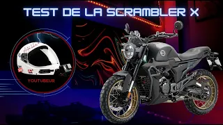 Test de la nouvelle Zontes Scrambler X 2023🎉