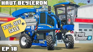 LOOK WHAT'S CROPPED UP IN THE SALE! | Farming Simulator 22 - Haut-Beyleron | Episode 18