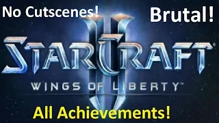 Starcraft 2 The Great Train Robbery - Brutal Guide - All Achievements!
