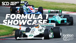 80's & 90's F1 Legends take to the track! | The Formula 1 Showcase | SCD Secret Meet
