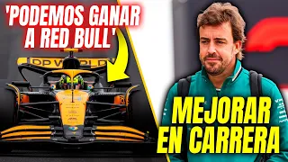 FERNANDO ALONSO PIDE A ASTON MARTIN MEJORAR EN CARRERA | LAS MEJORAS DE MCLAREN EN MIAMI