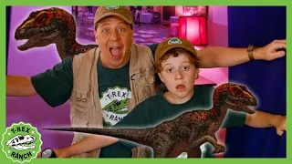 Who's Raptor Got in the House?! | 2 HOUR T-Rex Ranch Dinosaur Videos for Kids