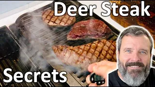 🔵 SECRET to Perfect Deer Steaks | Venison Deer Steaks Recipe Grilled | Venison Recipe