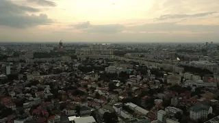 Bucharest, Romania seen by drone - DJI Mavic Mini
