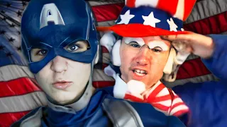 Captain America vs Uncle Sam - Epic Rap Battle Parodies Season 3