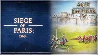 The Hundred Years War: The Siege of Paris Walkthrough - Age of Empires 4 Campaign