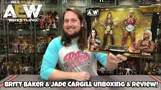 Britt Baker & Jade Cargill Amazon Exclusive Unboxing & Review!