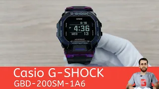 Под фиолетовые кроссовки / Casio G-SHOCK GBD-200SM-1A6