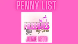 Dollar General Penny List for 6/13 & New Markdowns