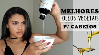 MELHORES OLEOS VEGETAIS PARA UMECTAÇÃO CAPILAR 🌾Terapia Capilar