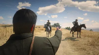 RDR2 - Sadie Adler impressed by John's speed and brutality