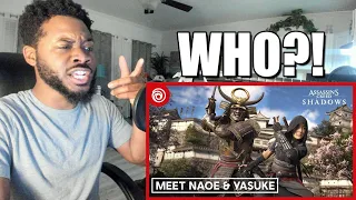 Assassin's Creed Shadows | Meet Naoe & Yasuke | REACTION & REVIEW