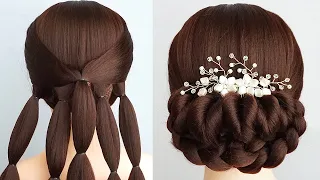 Secrets For The Perfect Bun Hairstyle | Best Hairstyle For Wedding Bride | Brida Hairstyle Ladies