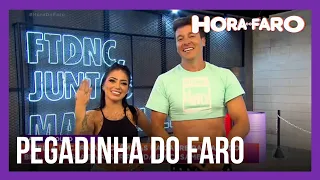 Faro se junta a Stéfani Bays e Dynho Alves para armar pegadinha em MC Mirella