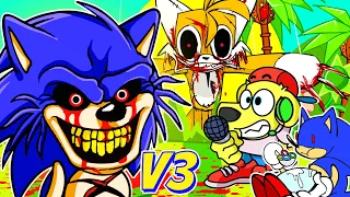 Friday Night Funkin vs SONIC.EXE 3.0 (CANCELLED v3) FNF Mods 167