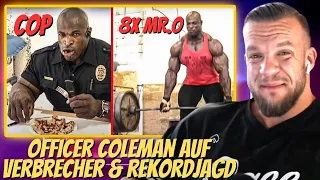 Mr.O Cop Ronnie Coleman mittags im Streifendienst & abends LIGHT WEIGHT BABY! Doku Part 2 Live React