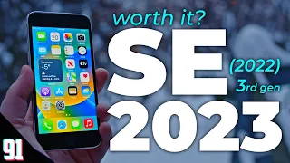 iPhone SE in 2023 - still worth it? (Review) | 3rd Gen 2022 SE