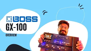 BOSS GX-100 | Overview and Hi Gain Tone Demo WITH A TWIST!! | Mr. Mitter | 2023
