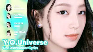 VCHA - Y.O.Universe (Line Distribution + Lyrics Karaoke) PATREON REQUESTED