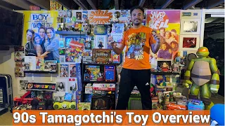 90s/2000s Toys Overview + Impressions - Tamagotchi Virtual Pet Original, Pix, Uni + More!