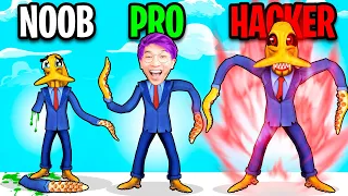 NOOB vs PRO vs HACKER In OCTODAD!? (ALL LEVELS!)