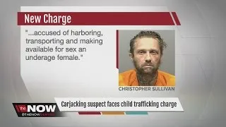 Chase suspect charged with child sex trafficking