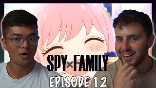 A WHOLESOME FAMILY DAY OUT || SPY x FAMILY Episode 12 Reaction + Review!