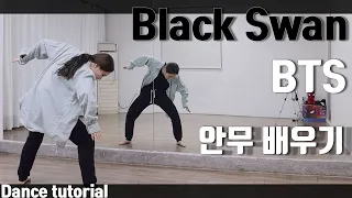 [Tutorial]방탄소년단(BTS) 'Black Swan' 안무 배우기 Dance Tutorial Mirror Mode