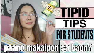 TIPS TO SAVE MONEY FOR STUDENTS!!! MAGING WAIS MGA BES 😉 - Martha Jante 🐚