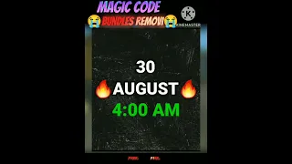 MAGIC CUBE BUNDLES REMOVE 😭💔 GARENA FREE FIRE #shorts #freefire #magiccube#tranding😱