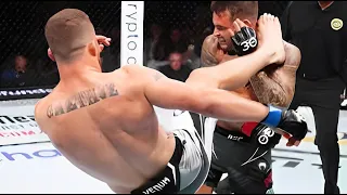 Justin Gaethje stuns Dustin Poirier with brutal head-kick knockout at UFC 291 | BMF TITLE BOUT