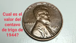 Cual es el valor del PENNY de 1944? Si la tienes y se pega al imán eres millonario.