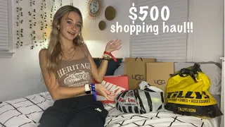 $500 shopping haul !!