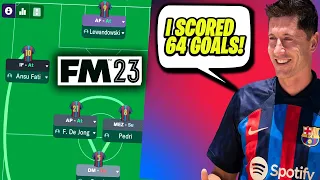 THE BEST FM23 TACTIC! WON LEAGUE + CHAMPIONS LEAGUE | Football Manager 2023 Best Tactics