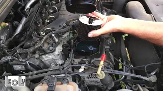 Remplacement du Filtre à carburant // Peugeot 407 //