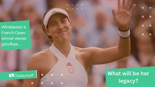 Garbiñe Muguruza: Her record speaks for itself; Hall of Fame beckons