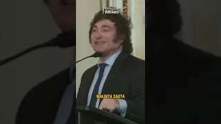 MILEI DIO UN DISCURSO PRESIDENCIAL ANTE EMPRESARIOS