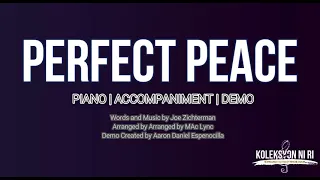 Perfect Peace | Piano | Accompaniment | Lyrics