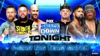 kevin owens, cesaro & daniel bryan vs jey uso, sami zayn and king corbin: wwe smackdown 19 feb 2021