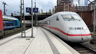 Bahnverkehr am Hamburger Hbf (02.05.2023)