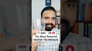 Day-29/30 🧲 Fastest Working WATER Manifestation Technique - Manifest Your Desires! #shorts