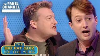 Forcing Charlie Brooker & David Mitchell To Dance | The Big Fat Quiz | The Panel Channel