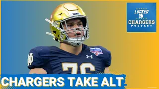 The LA Chargers Take Joe Alt With the 5th Passing on Top Receivers to Build in the Trenches