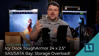 Checking Out The Icy Dock ToughArmor 24 x 2.5" SAS/SATA Bay: Storage Overload!