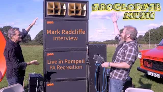 Mark Radcliffe talks about the Pink Floyd Live in Pompeii PA recreation