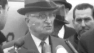 November 23, 1963 - Harry Truman's reaction to the assassination of President John F. Kennedy