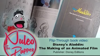 The art of Aladdin [ Flip-Through book video ]